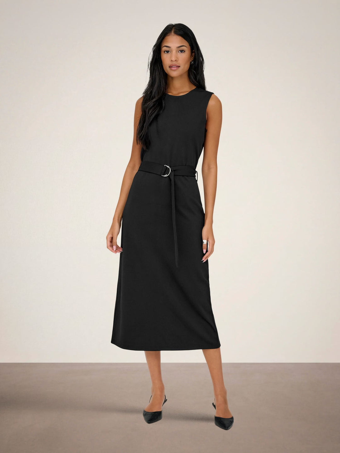 jacqueline de yong 15360125 Ava jurk maxi dames zwart
