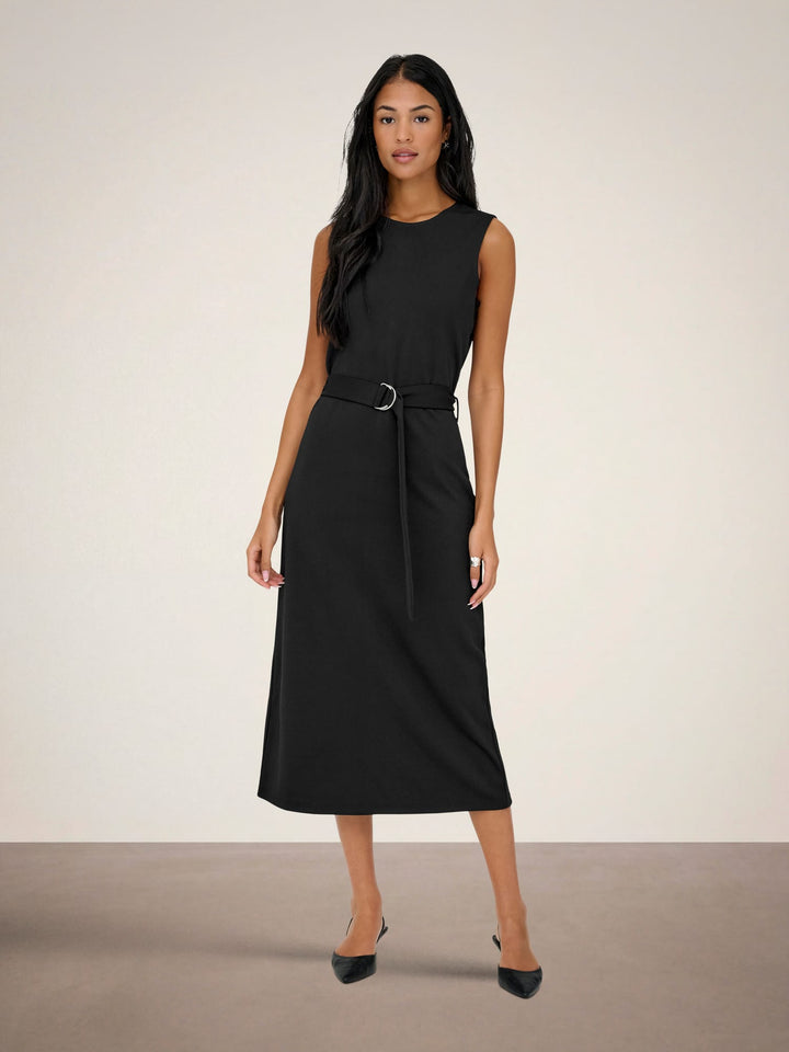 jacqueline de yong 15360125 Ava jurk maxi dames zwart