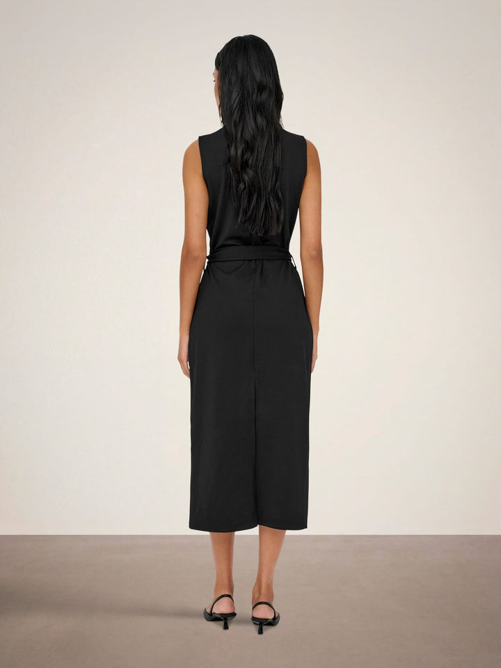 jacqueline de yong 15360125 Ava jurk maxi dames zwart