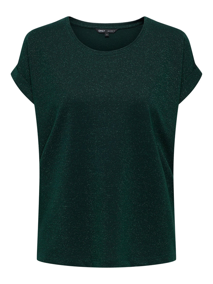Only 15356991 Moster T-shirt donkergroen – dames