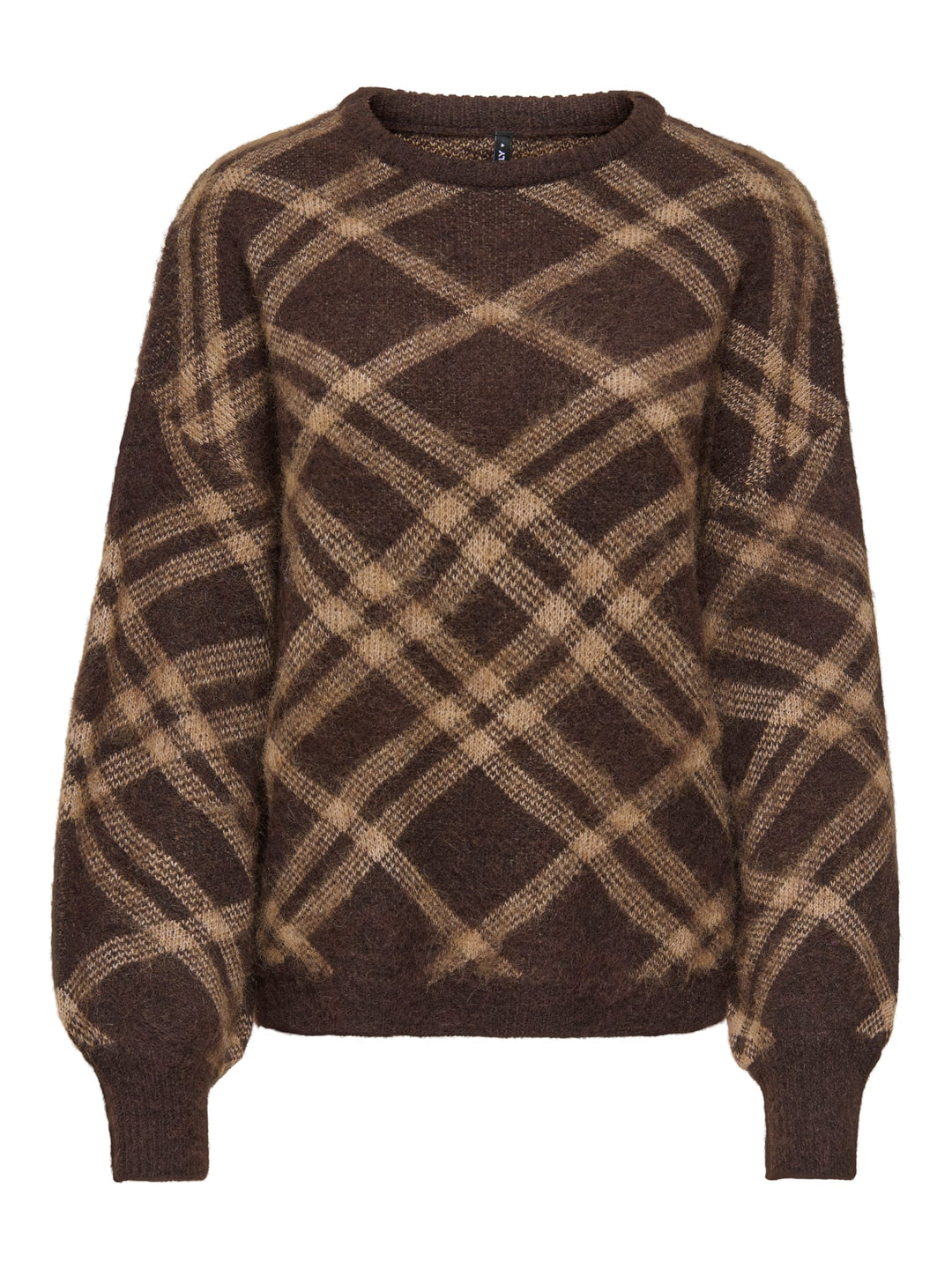 Only 15353226 Noeme trui bruin dessin – dames