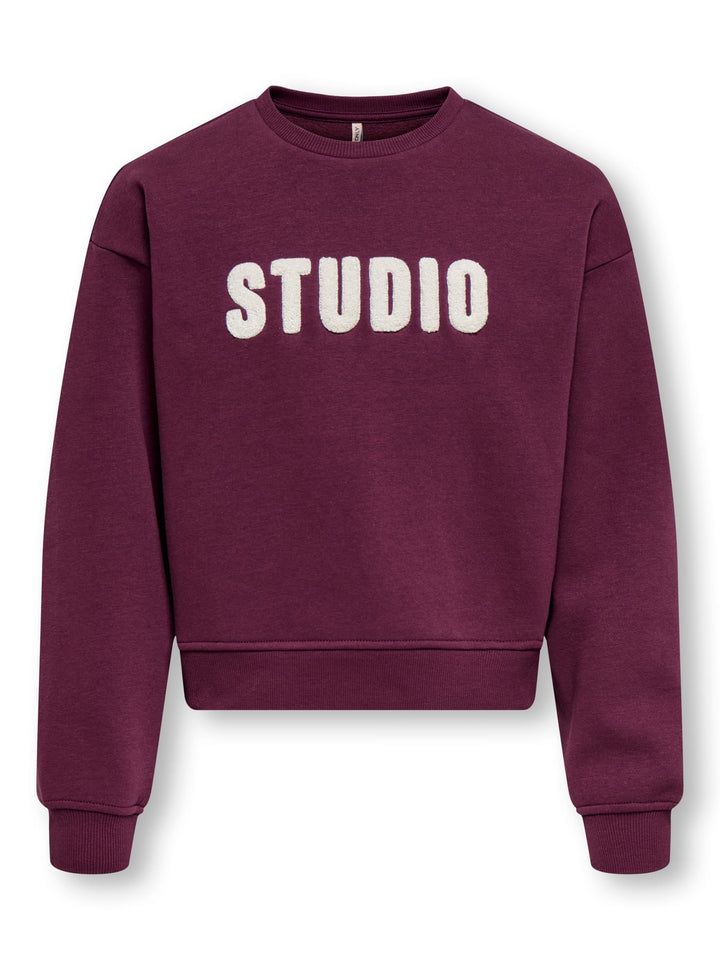 Kids Only 15353354 Sweat bordeaux – meisjes sweater