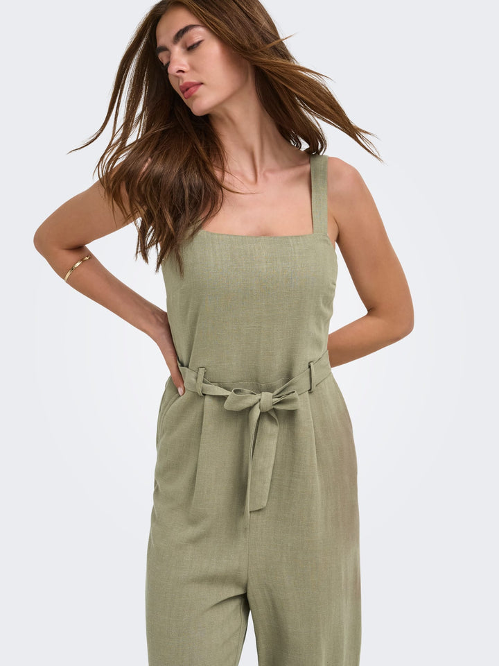 Only Siesta jumpsuit army – dames - L32