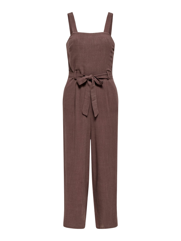 Only 15370393 Siesta jumpsuit bruin – dames