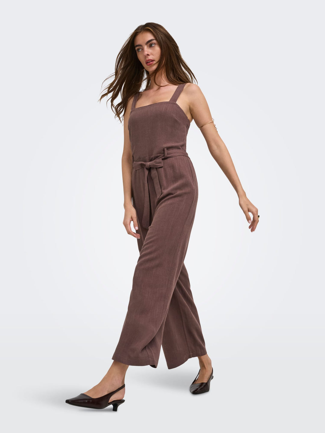 Only Siesta jumpsuit bruin – dames