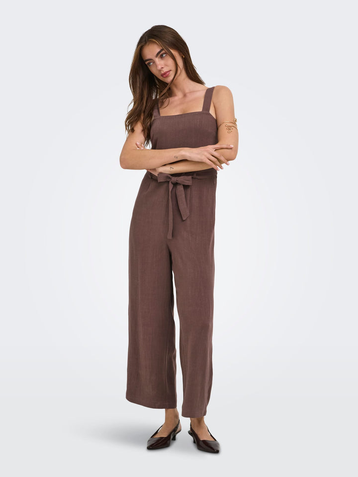 Only Siesta jumpsuit bruin – dames