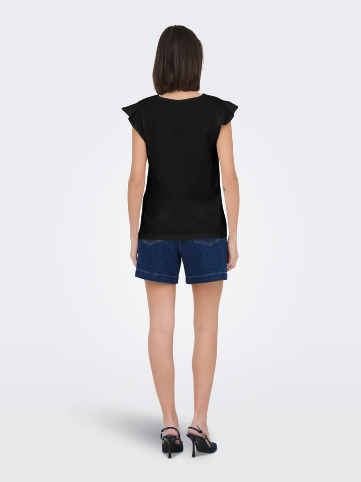 Jacqueline de Yong JDYYSTA top zwart – dames
