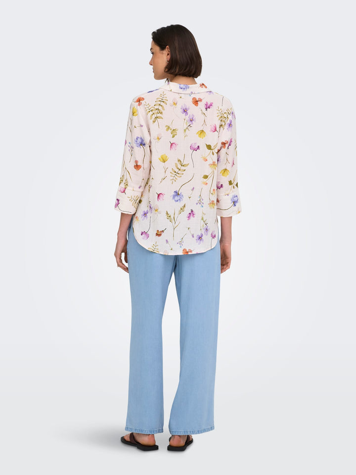 Jacqueline de Yong Mira lange broek dames – blue denim - L32