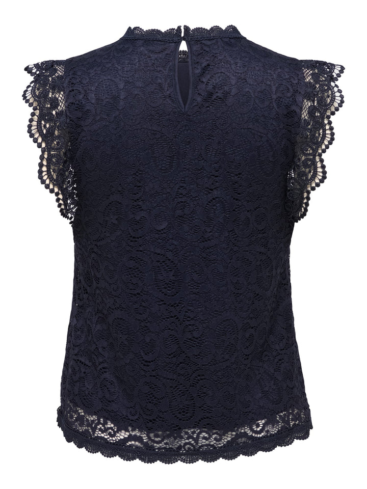 Jacqueline de Yong lotas top navy – dames
