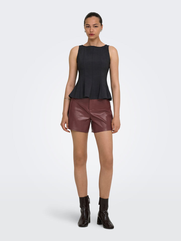 Only 15373280 Julia short dames bordeaux