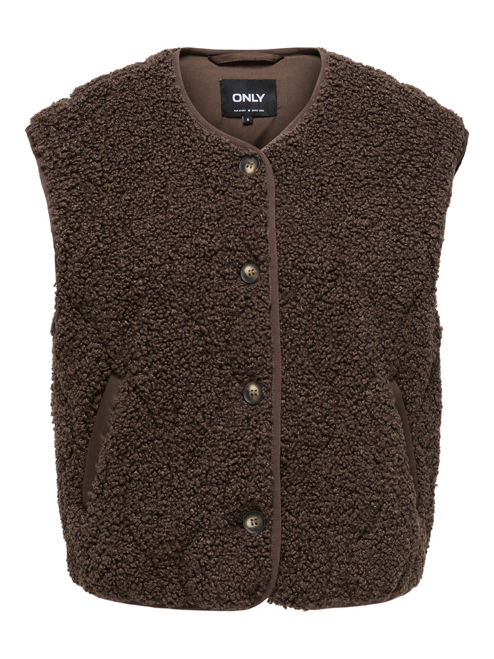 Only Ines gilet bruin – dames