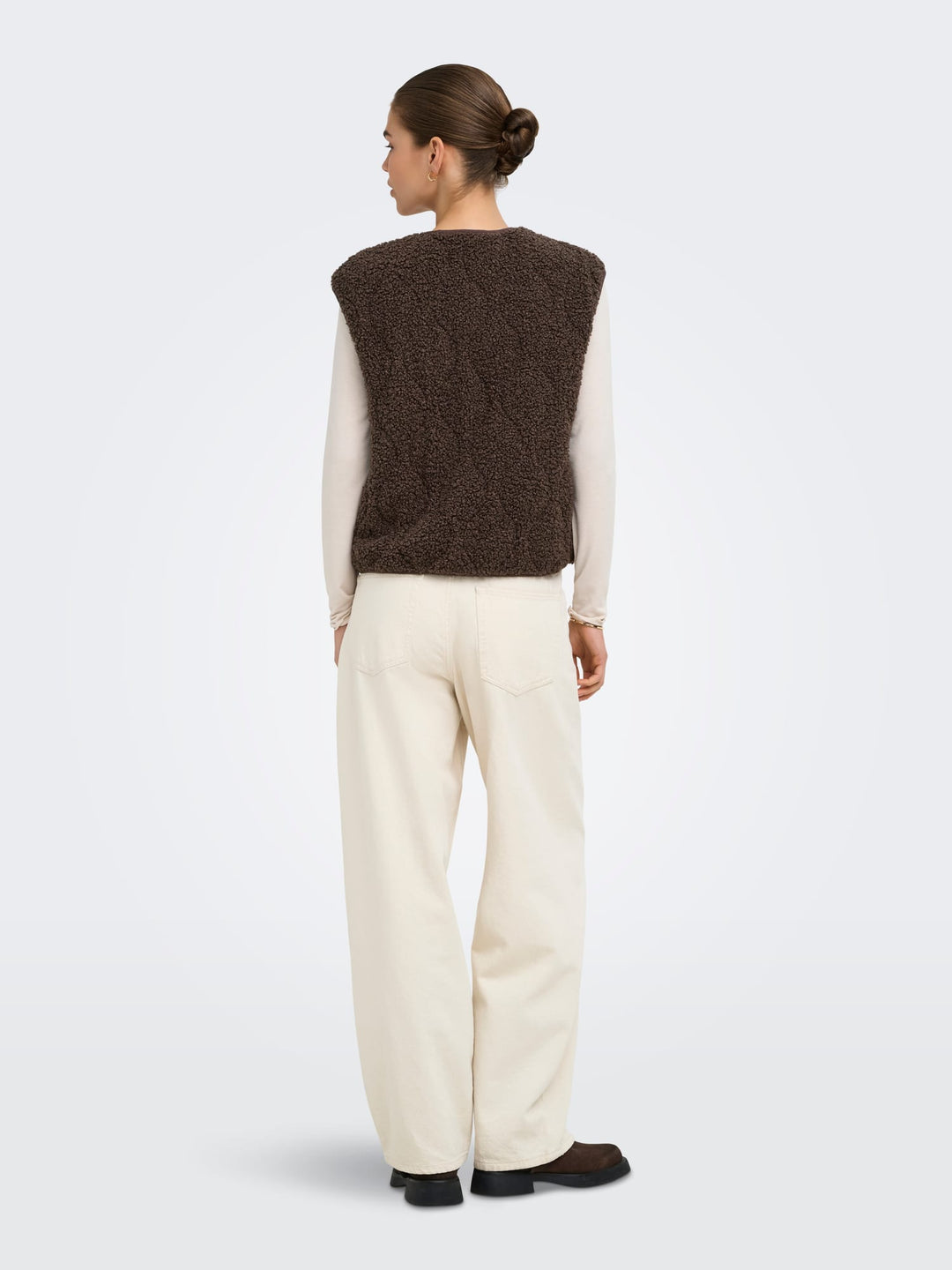 Only Ines gilet bruin – dames
