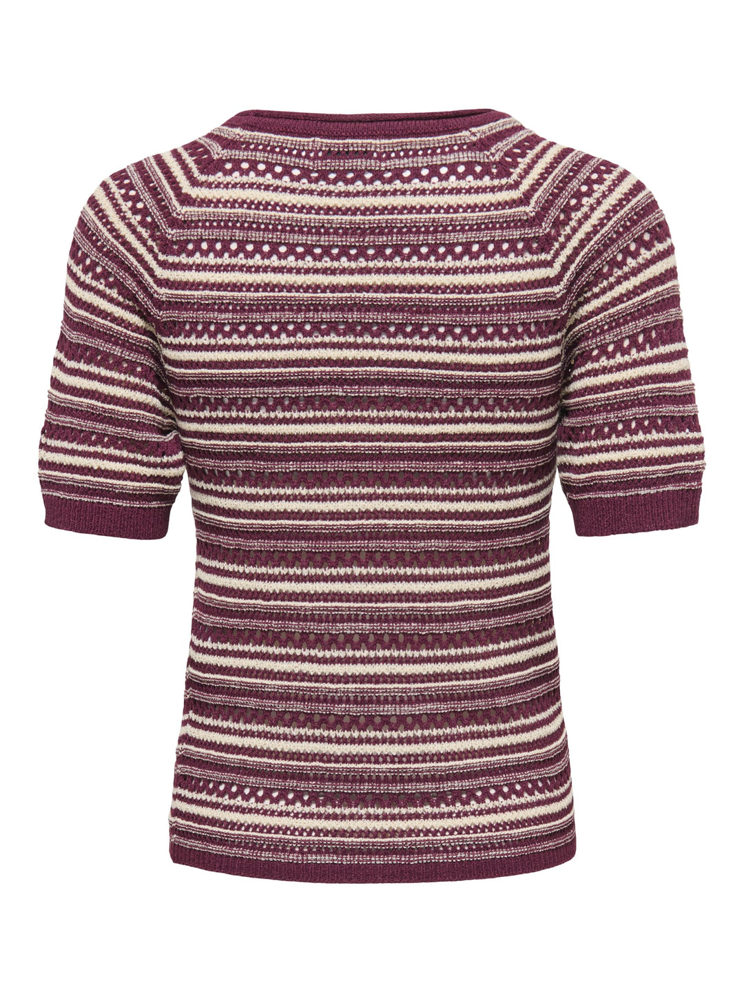 Jacqueline de Yong 15376527 Dara T-shirt k/m dames - rood dessin