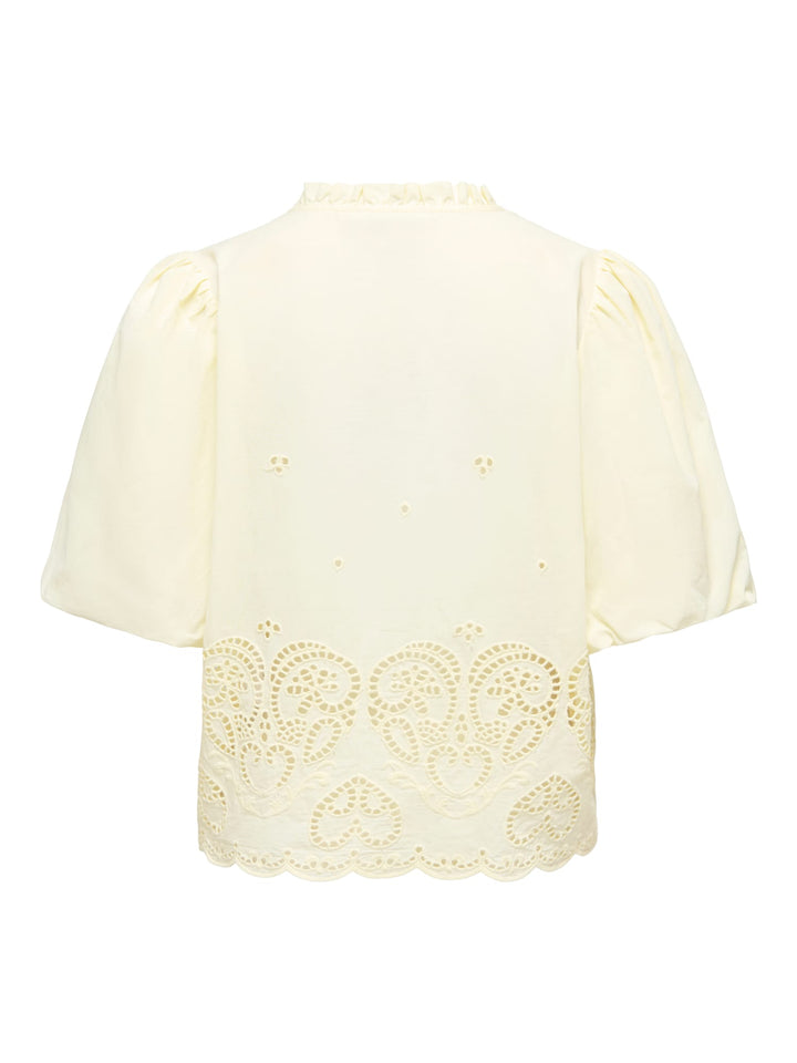 Only 15371045 Bryson top k/m dames licht geel