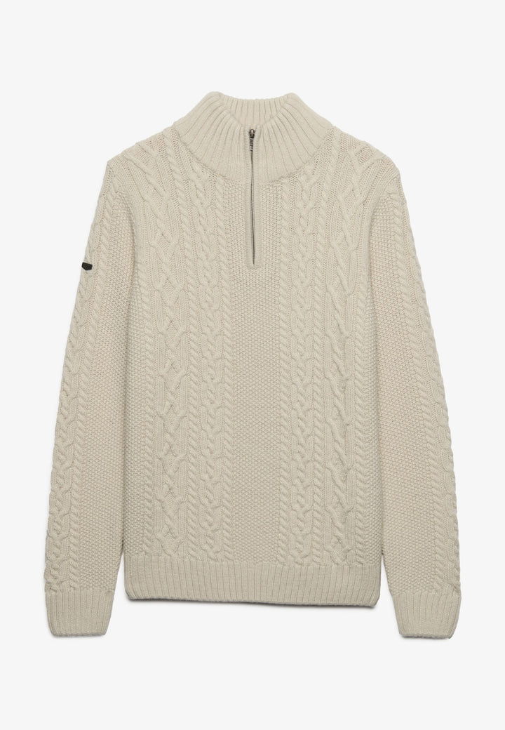 Superdry M6110770A trui beige – heren