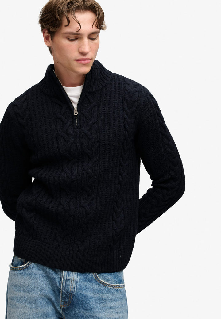 Superdry M6110770A trui heren navy