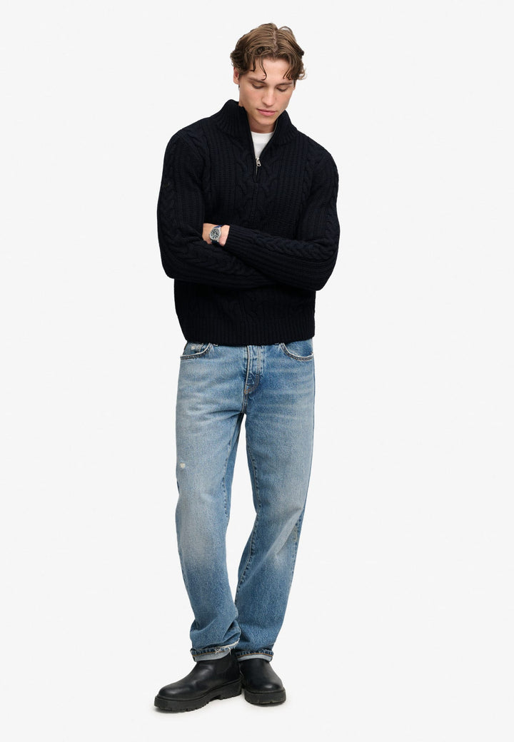 Superdry M6110770A trui heren navy