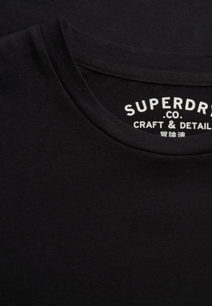 Superdry M6010988A T-shirt zwart – heren
