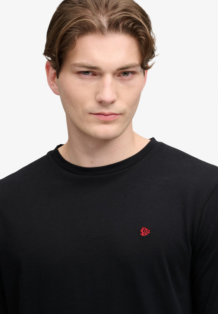 Superdry M6010988A T-shirt zwart – heren
