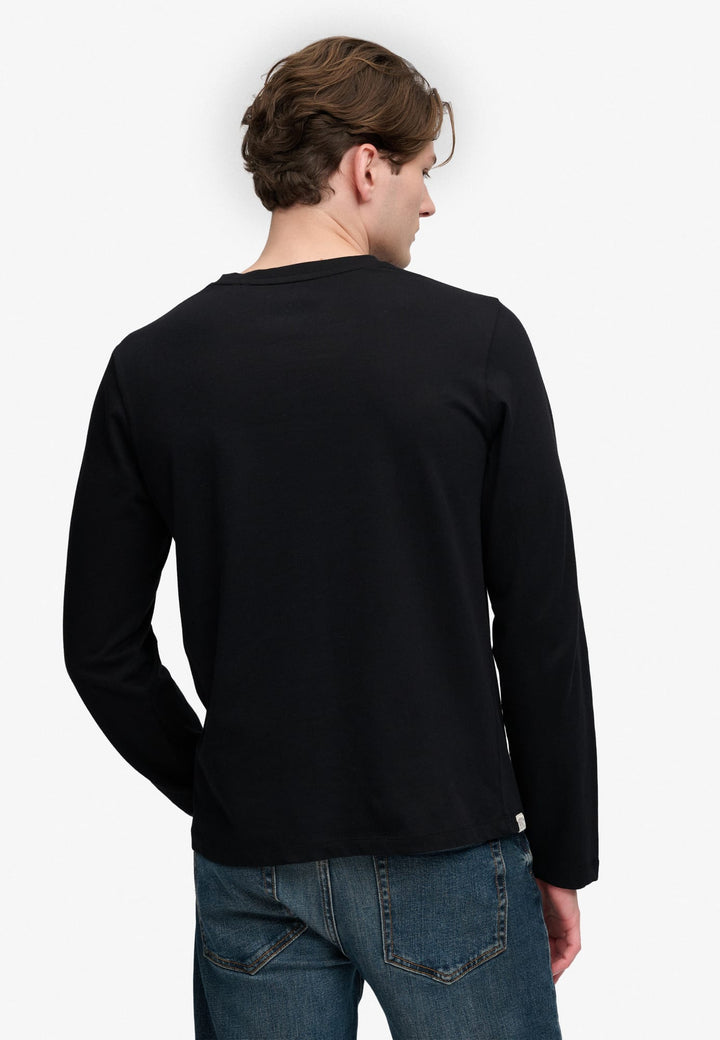Superdry M6010988A T-shirt zwart – heren