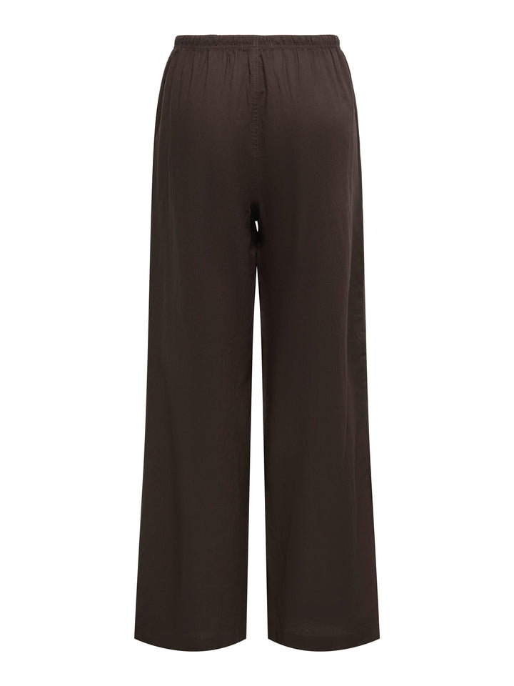Only 15374094 Isola lange broek bruin – dames - L32