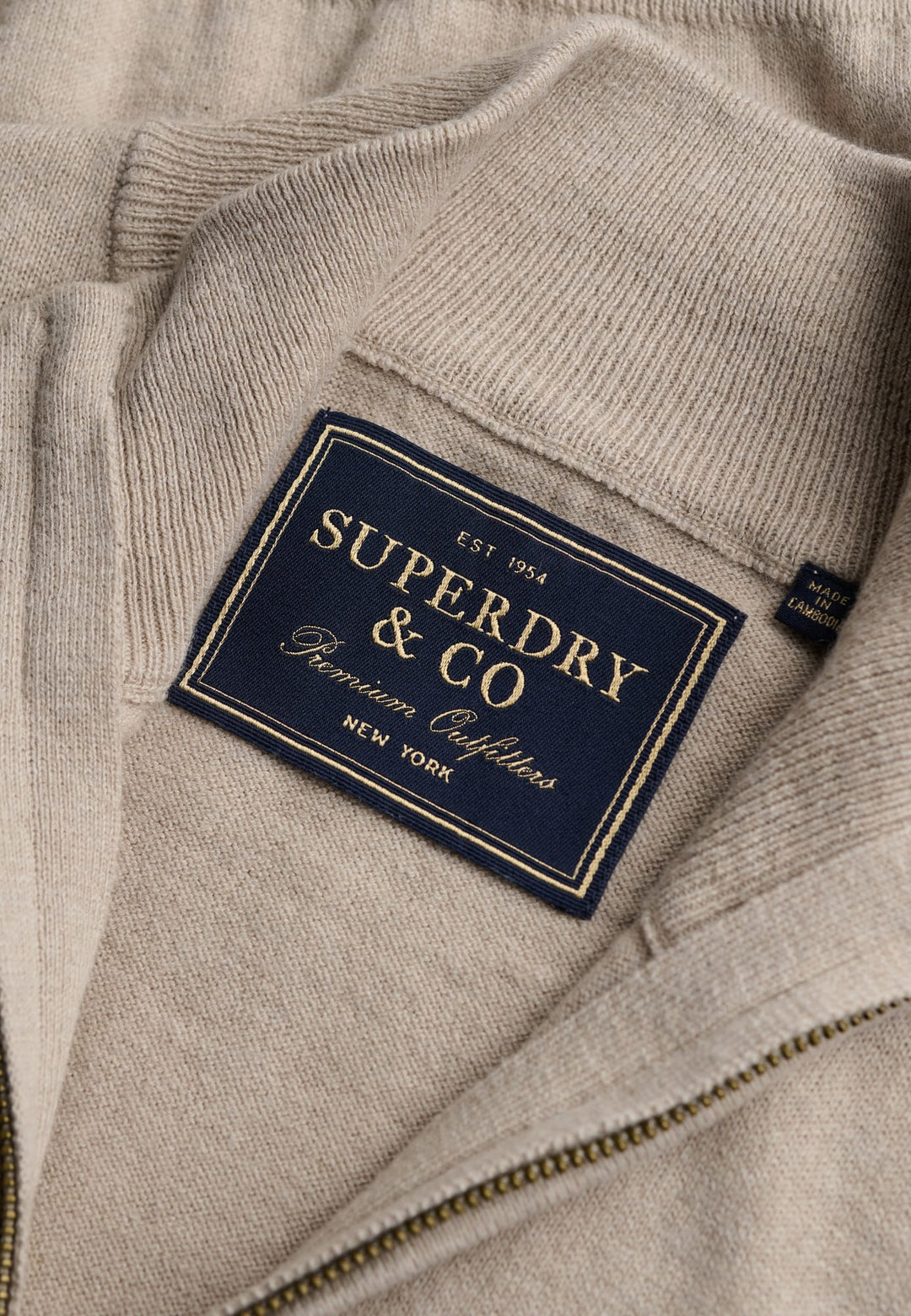 Superdry M6110783A trui heren beige