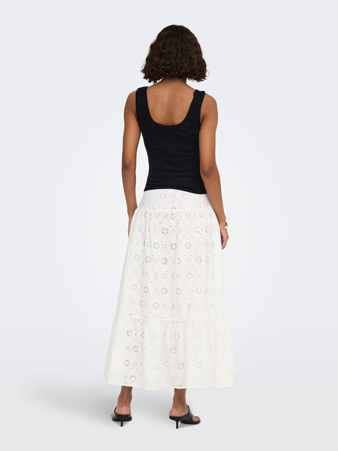 Only 15371176 rok maxi dames wit dessin