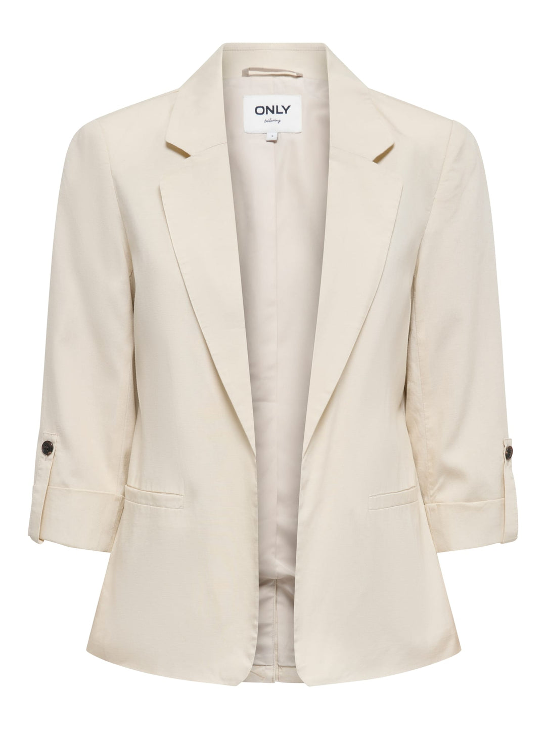 Only 15374114 Caro-isola blazer dames beige