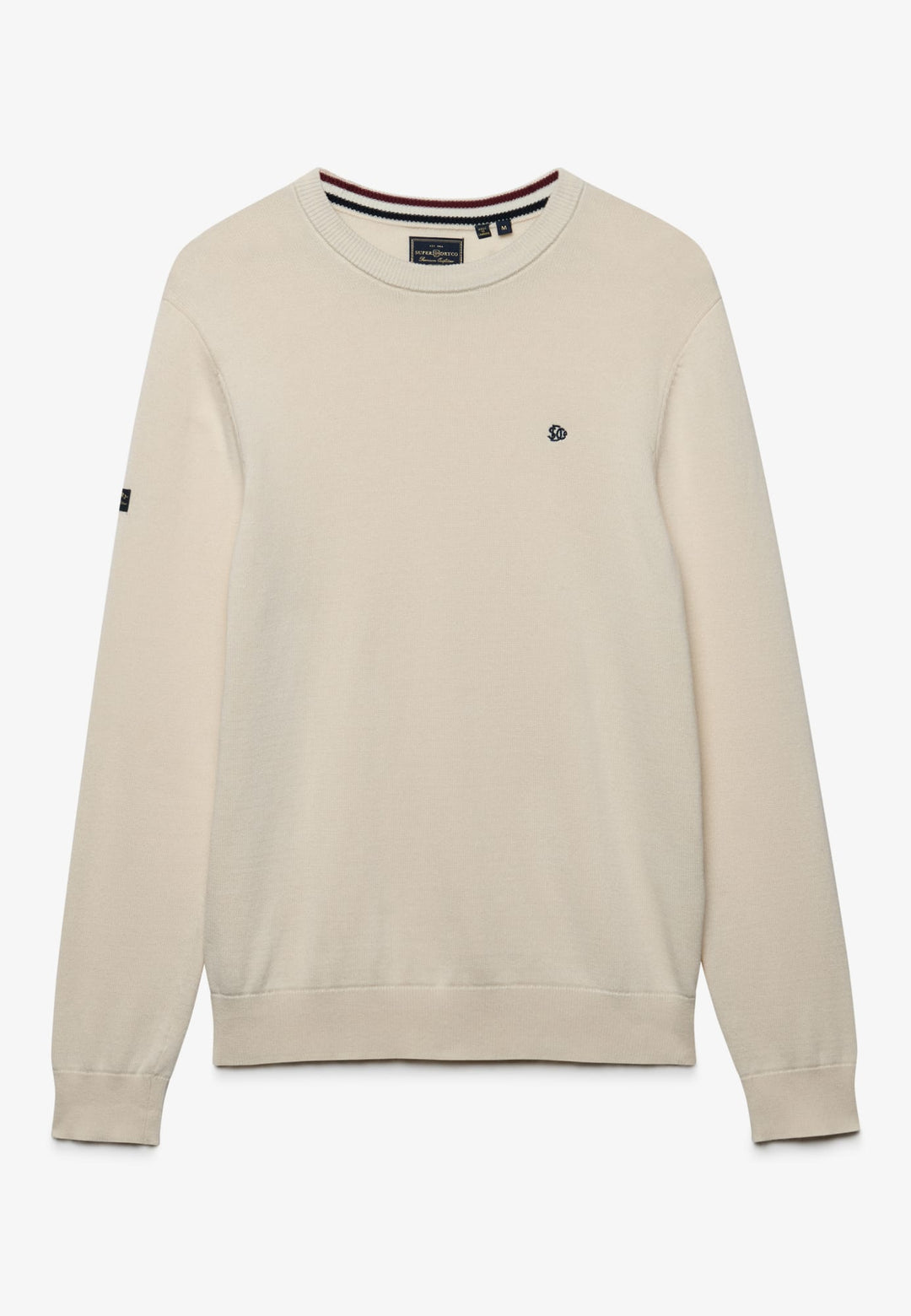 Superdry M6110769A trui heren ecru