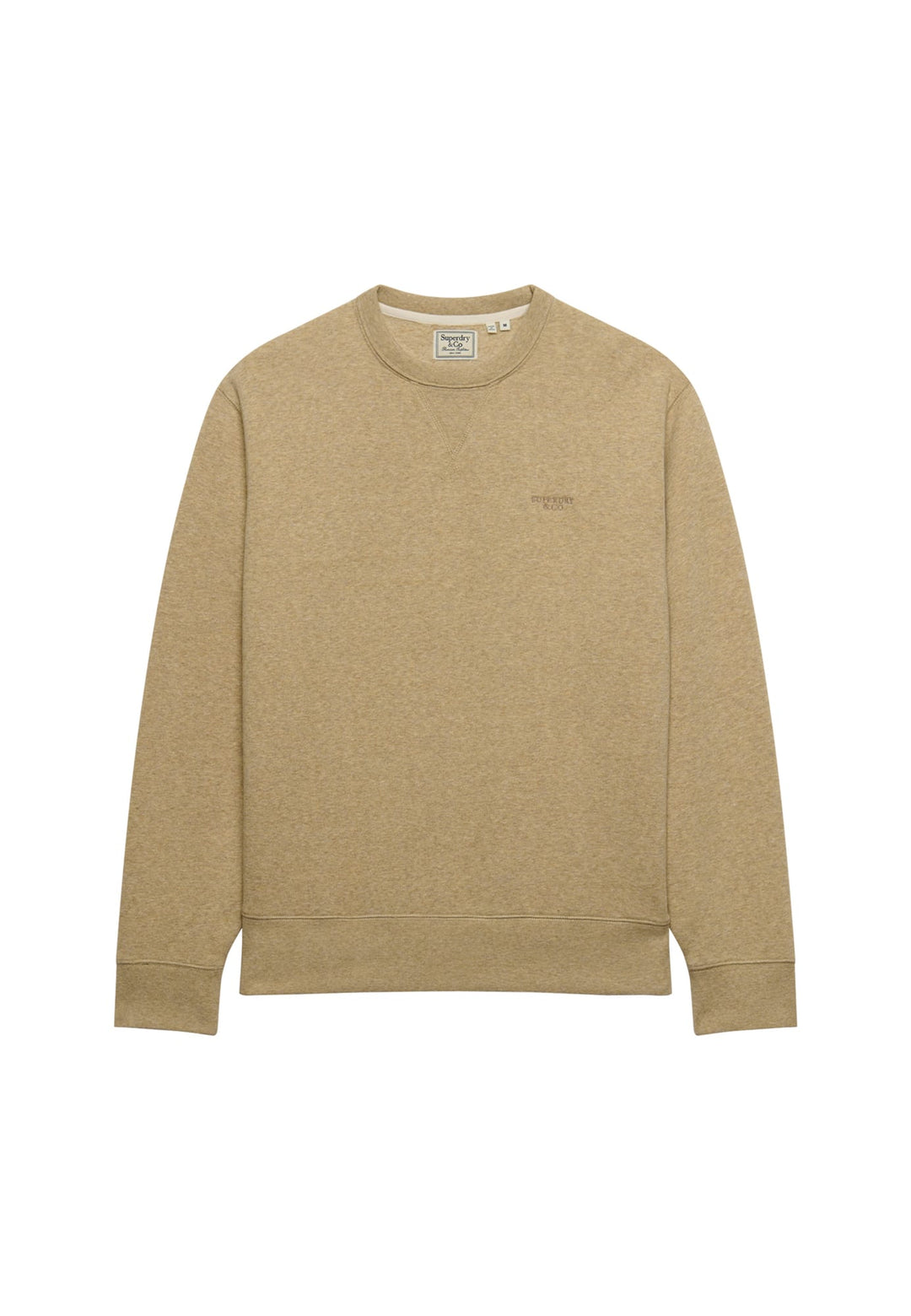 Superdry M2014701A sweater heren zand