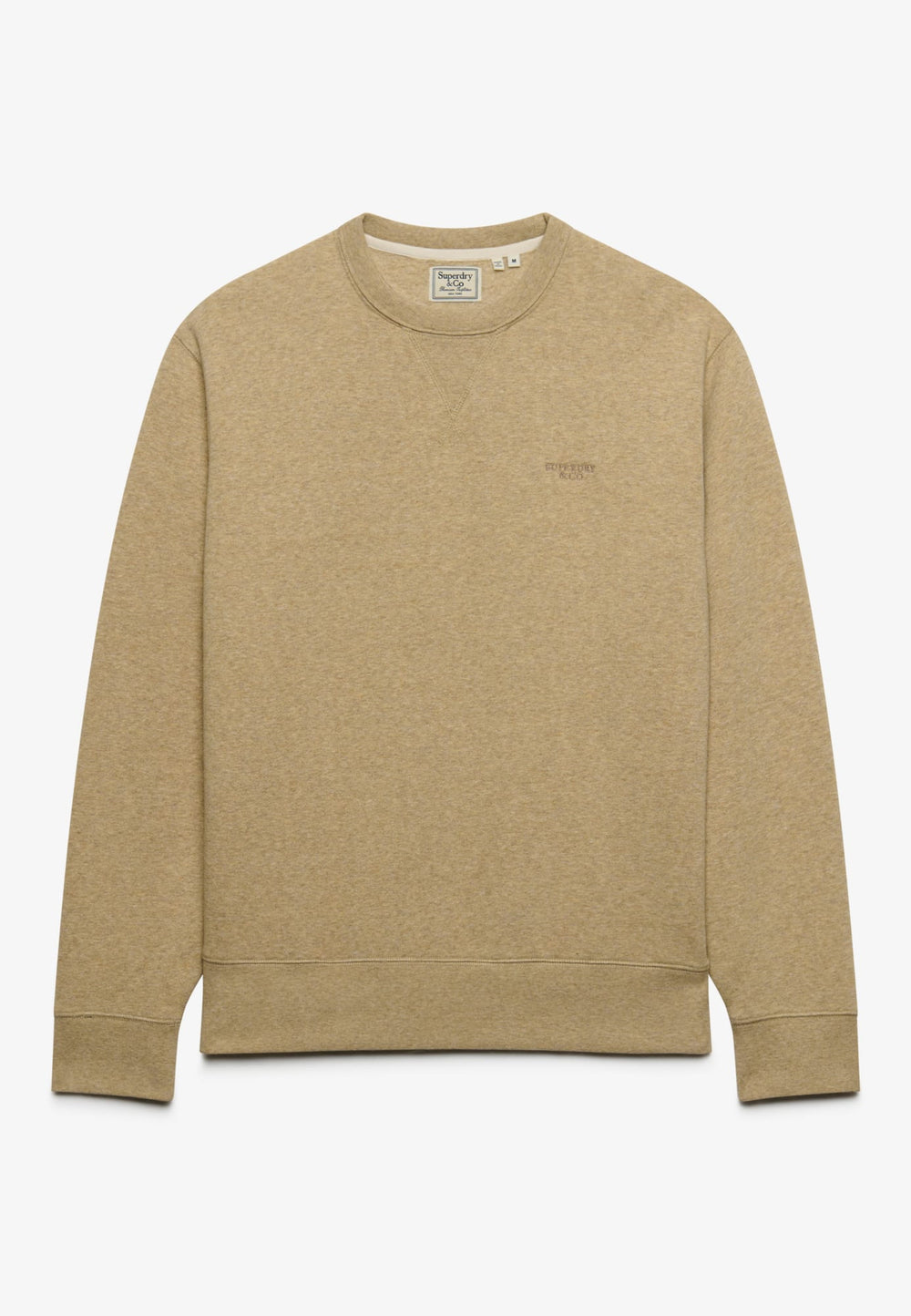 Superdry M2014701A sweater heren zand