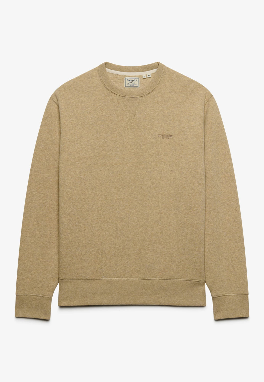 Superdry M2014701A sweater heren zand