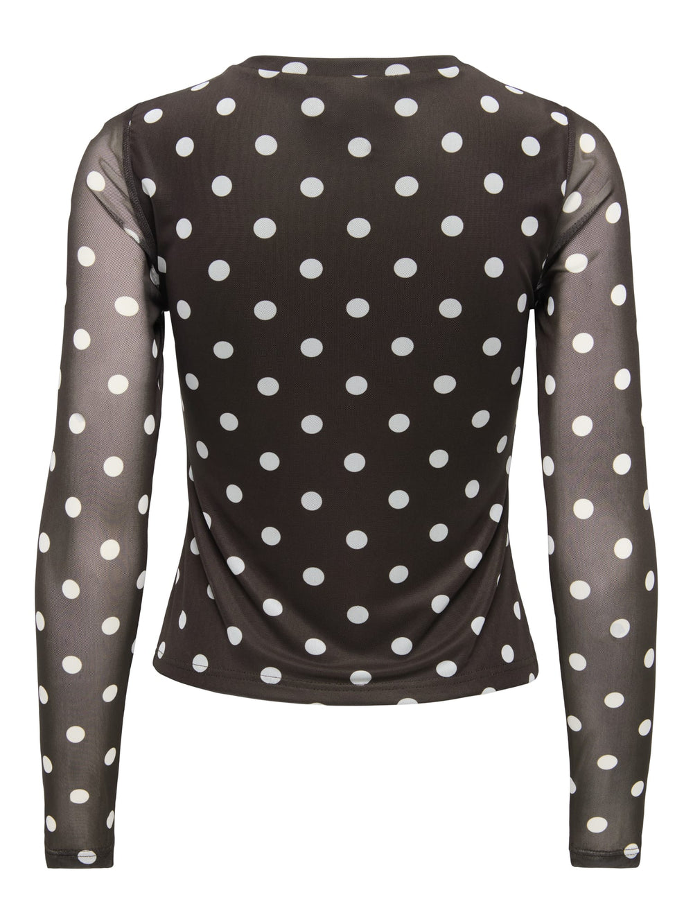 Only 15357642 Nova top l/m dames bruin dessin
