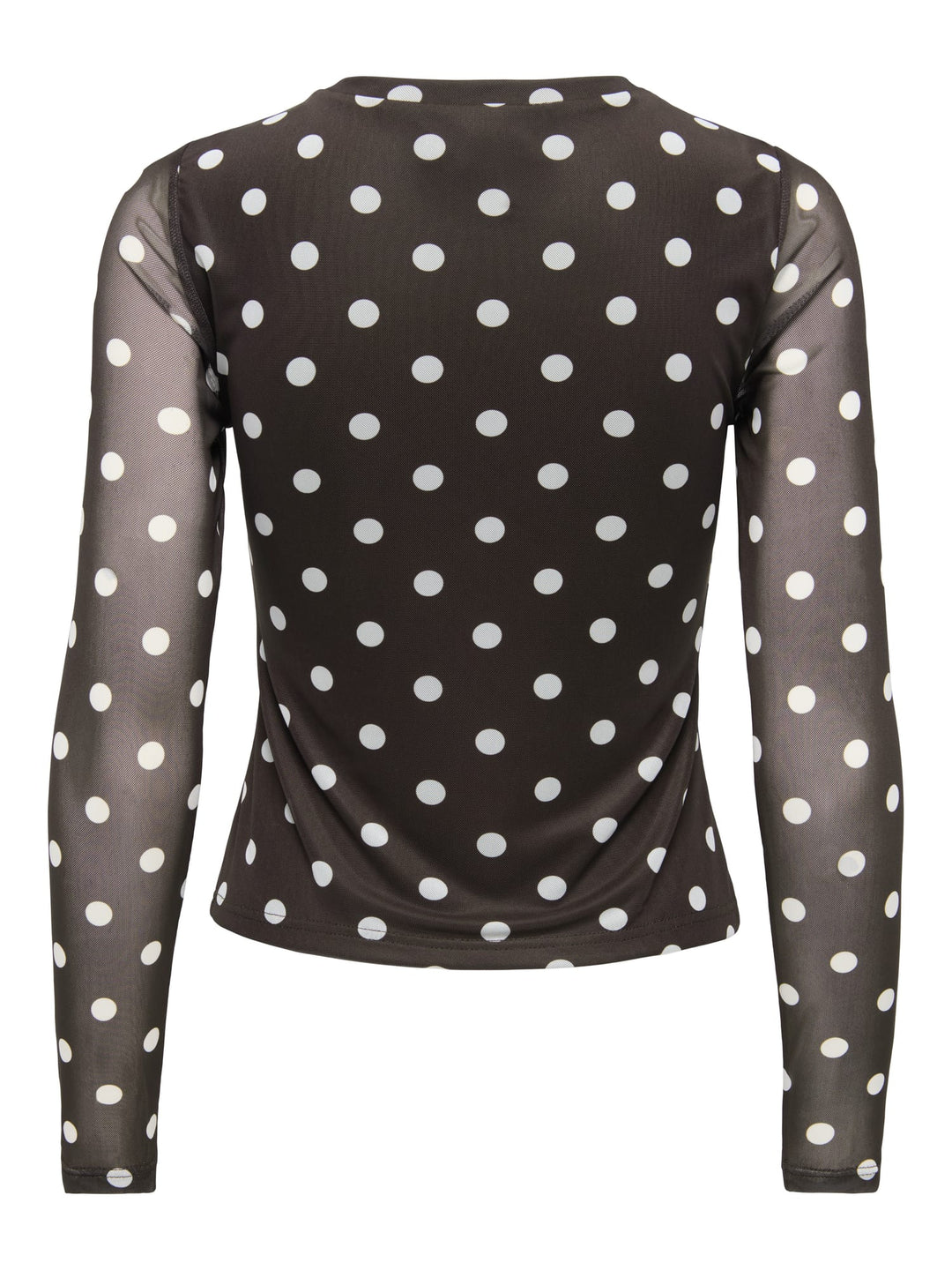 Only 15357642 Nova top l/m dames bruin dessin