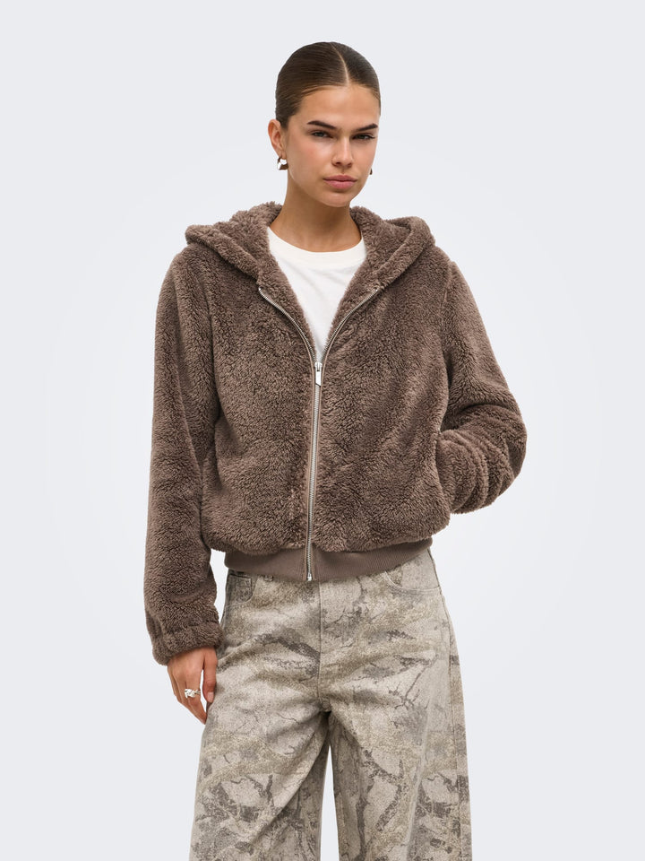 Only tussenjas dames taupe – Newanna