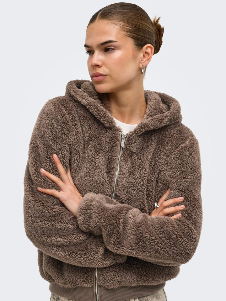 Only tussenjas dames taupe – Newanna