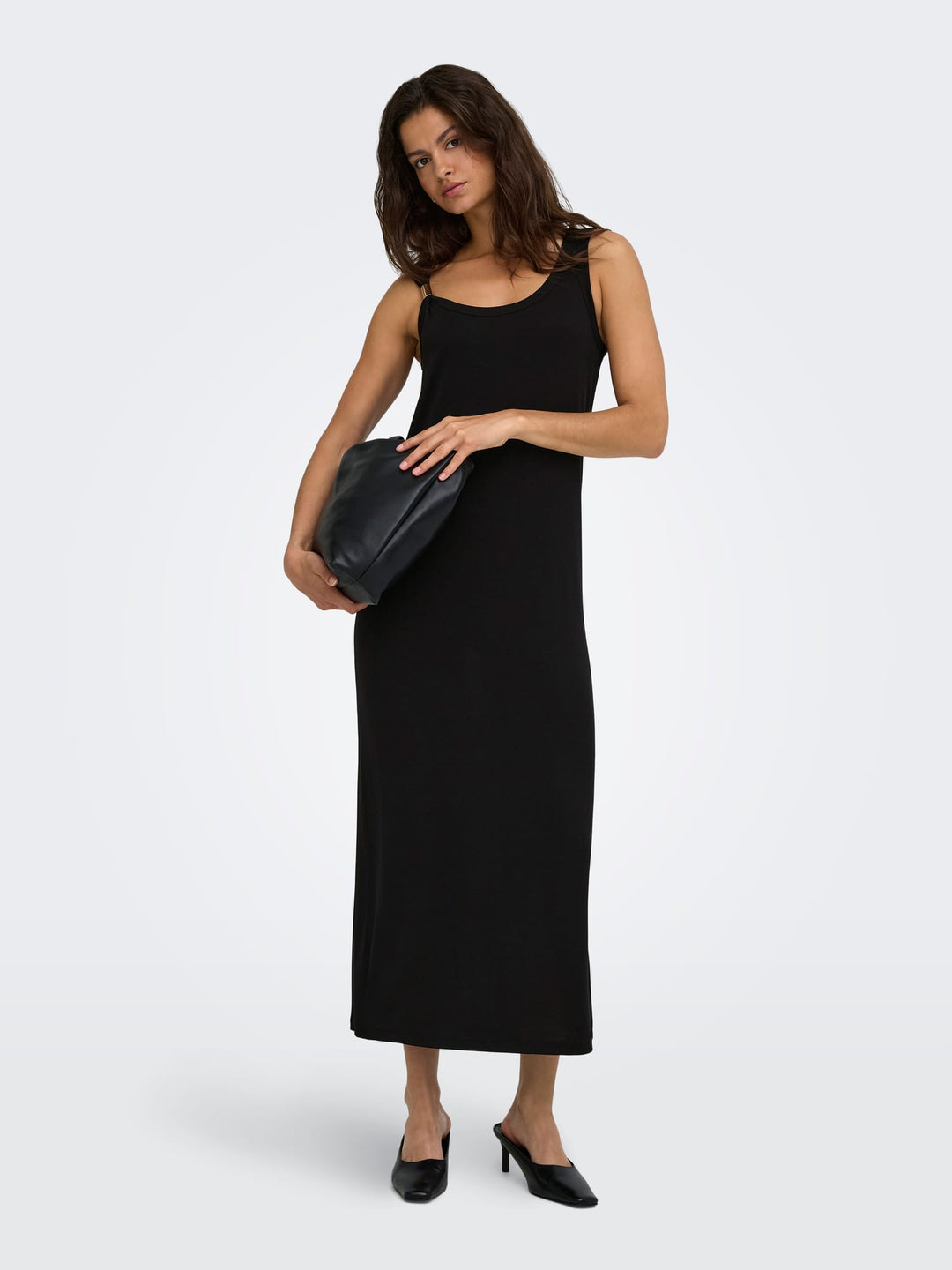 Jacqueline de Yong UFFA jurk maxi dames – zwart