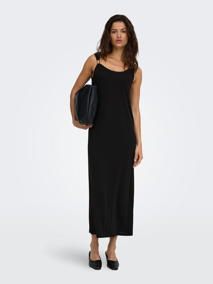 Jacqueline de Yong UFFA jurk maxi dames – zwart