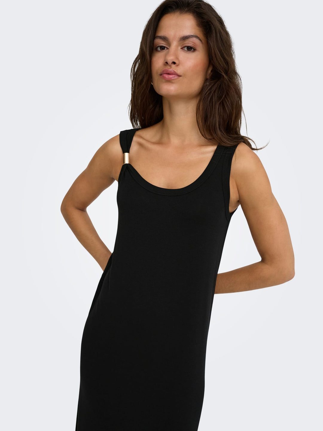 Jacqueline de Yong UFFA jurk maxi dames – zwart