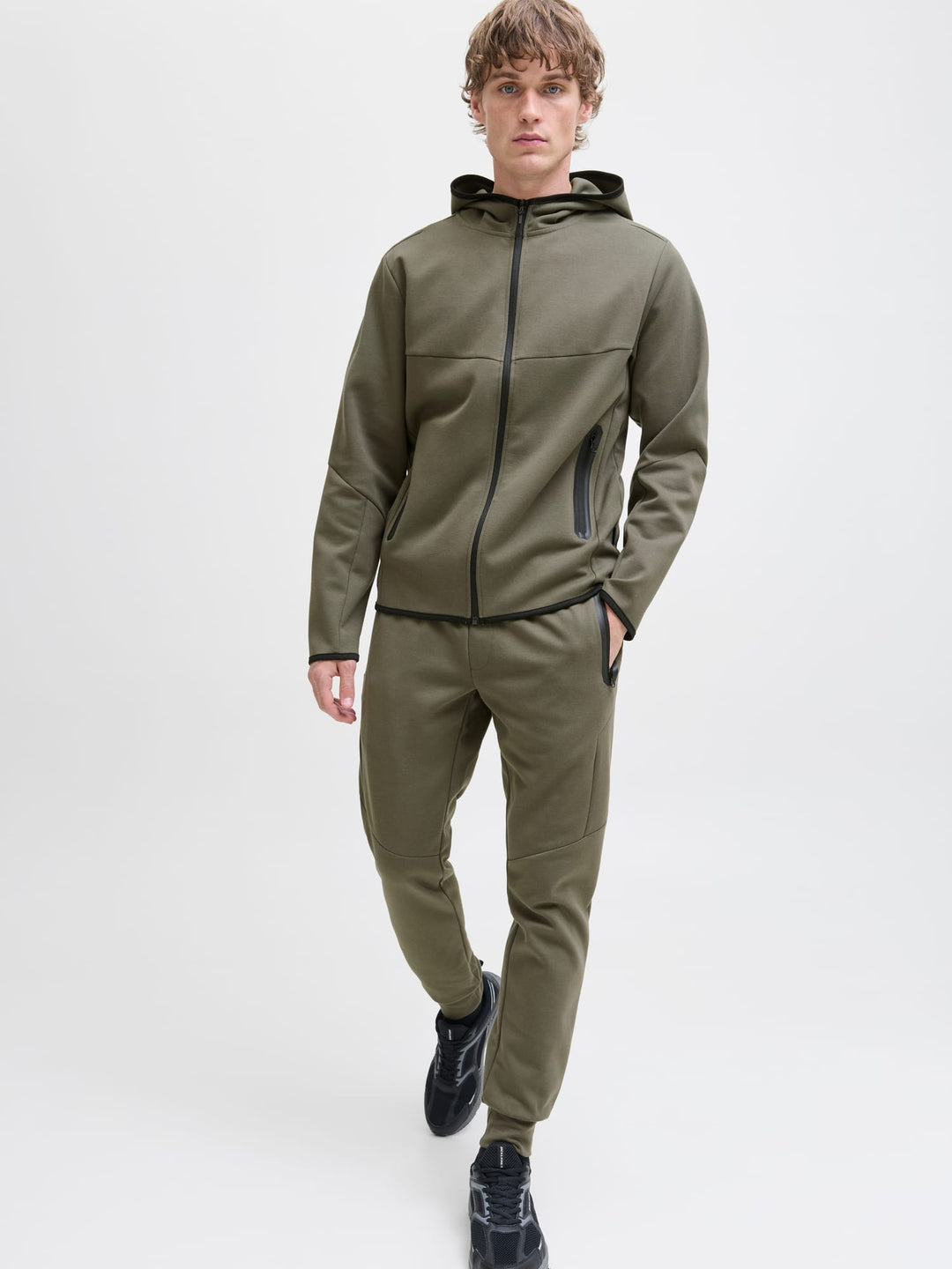 Jack &amp; Jones 12261991 Will joggingbroek heren army
