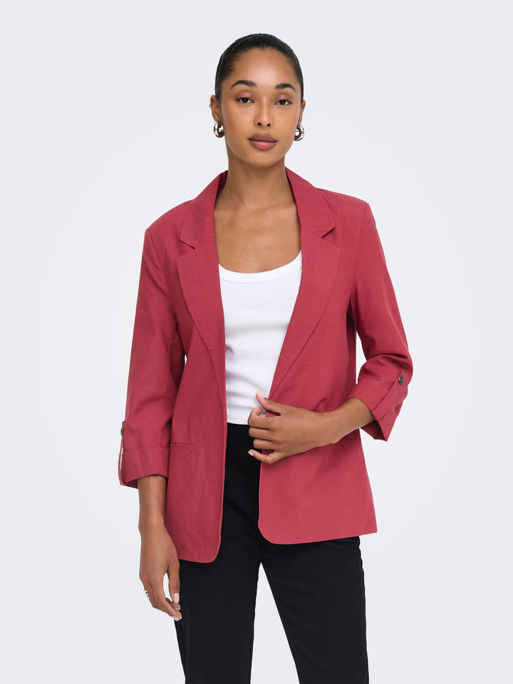 Only Caro-isola blazer bordeaux – dames