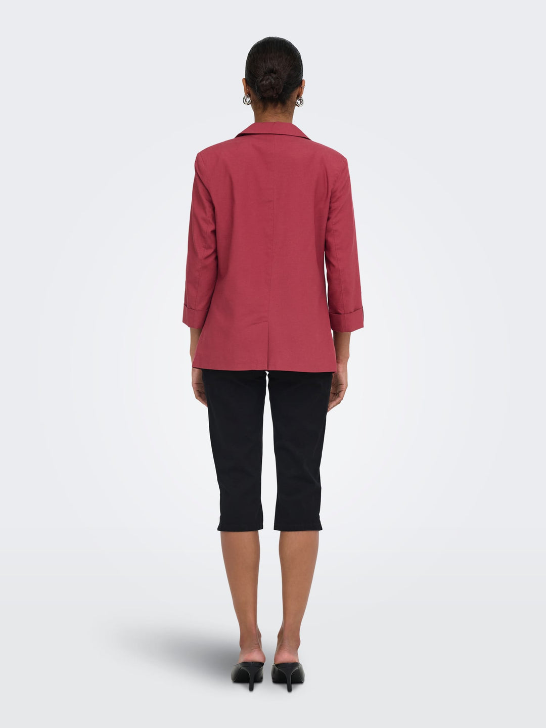 Only Caro-isola blazer bordeaux – dames
