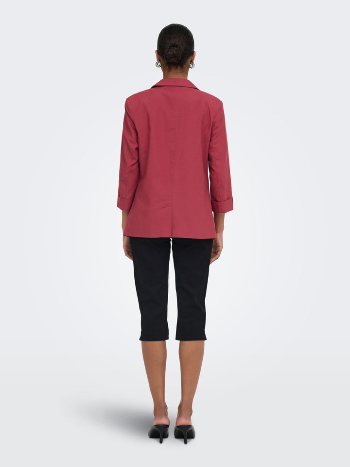 Only 15374114 Caro-isola blazer dames bordeaux