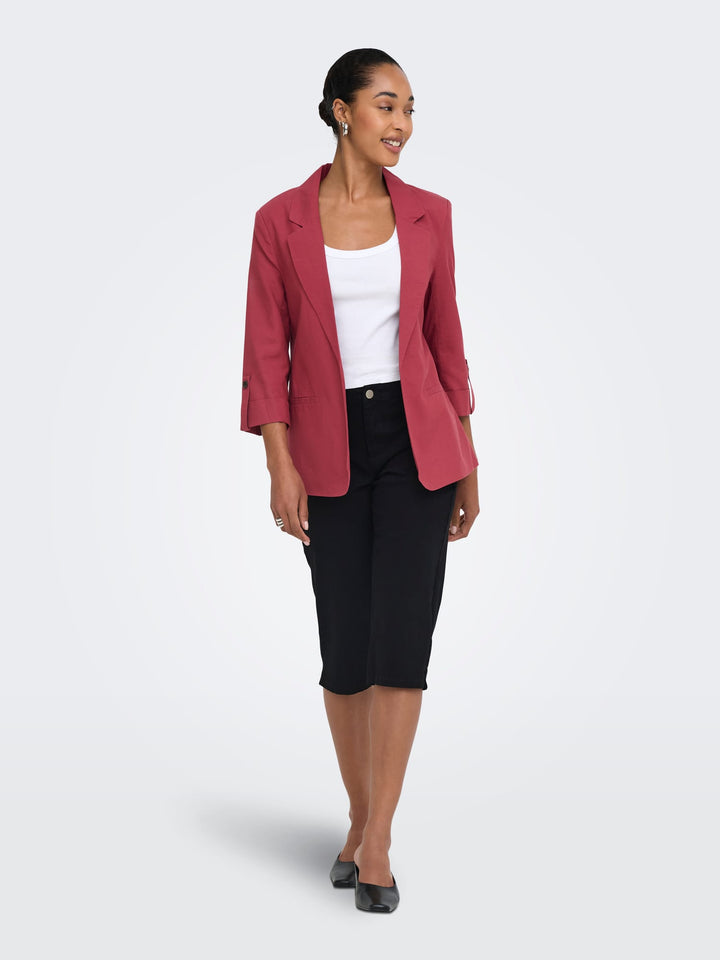 Only Caro-isola blazer bordeaux – dames