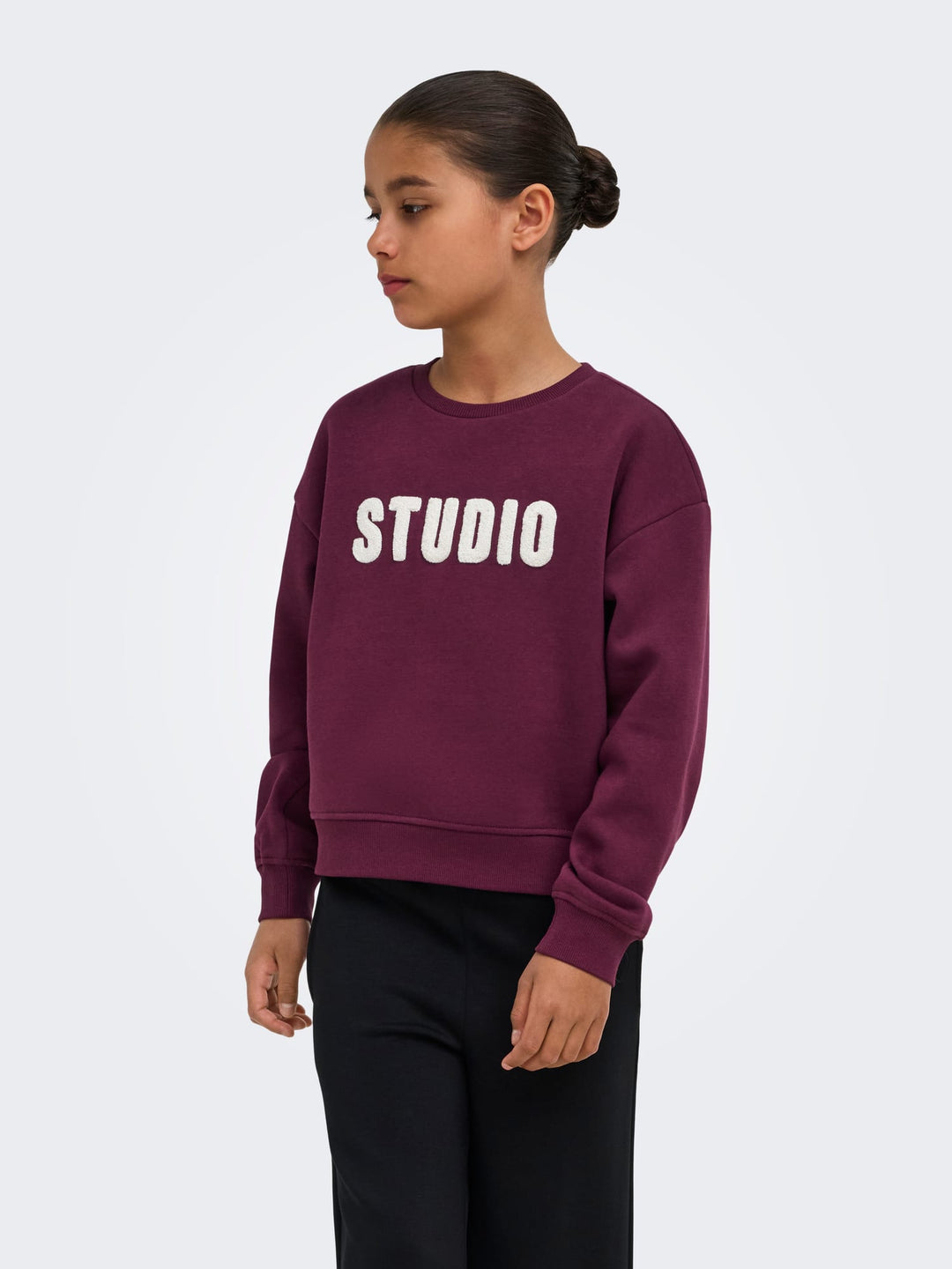 Kids Only 15353354 Sweat bordeaux – meisjes sweater