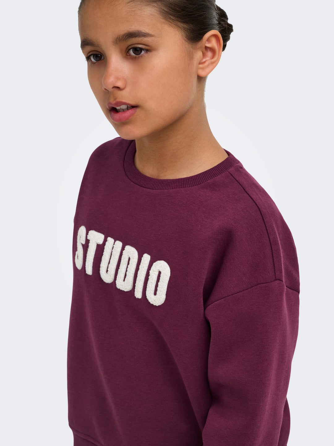 Kids Only 15353354 Sweat bordeaux – meisjes sweater