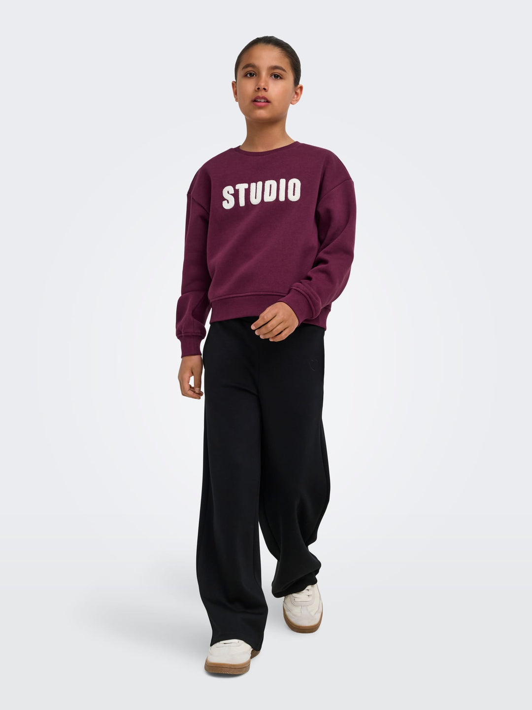 Kids Only 15353354 Sweat bordeaux – meisjes sweater