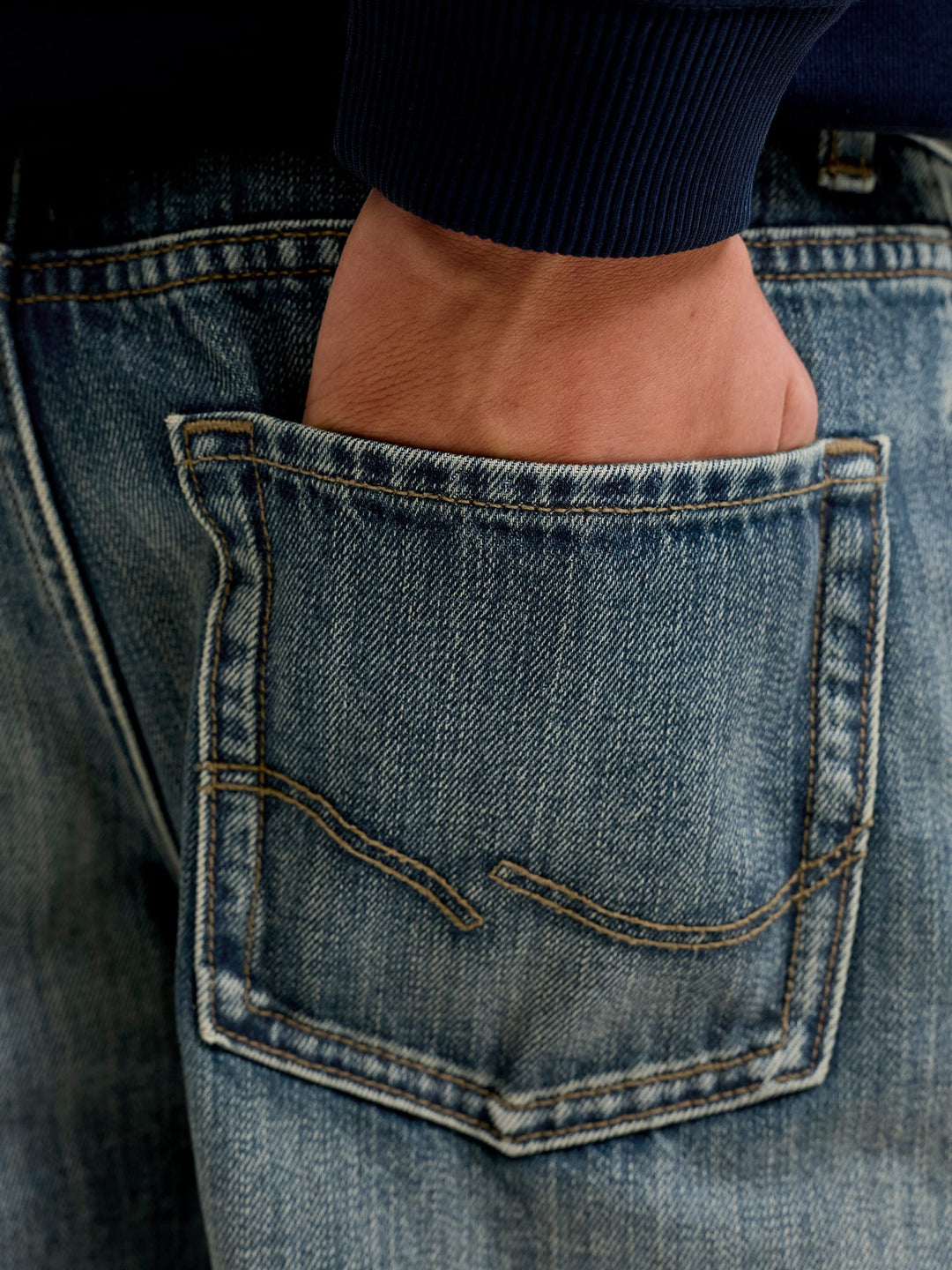 Jack & Jones Kids 12300941 Chris jeans loose fit – jongens - Blue Denim