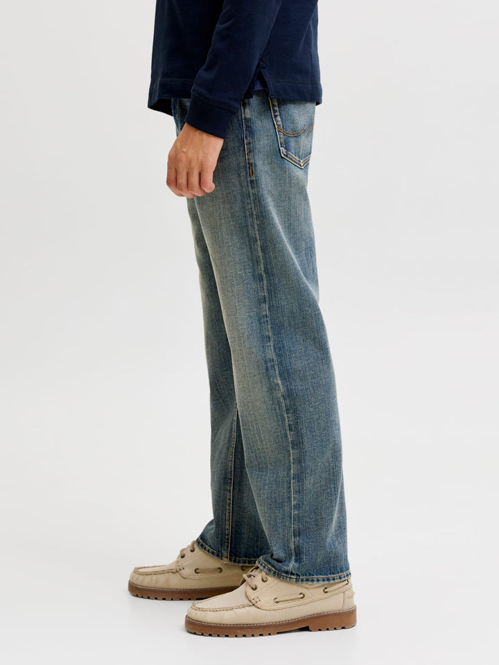 Jack & Jones Kids 12300941 Chris jeans loose fit – jongens - Blue Denim