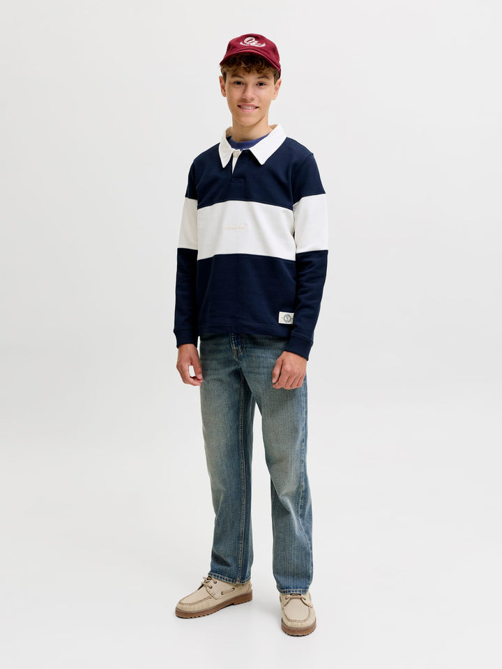 Jack & Jones Kids 12300941 Chris jeans loose fit – jongens - Blue Denim